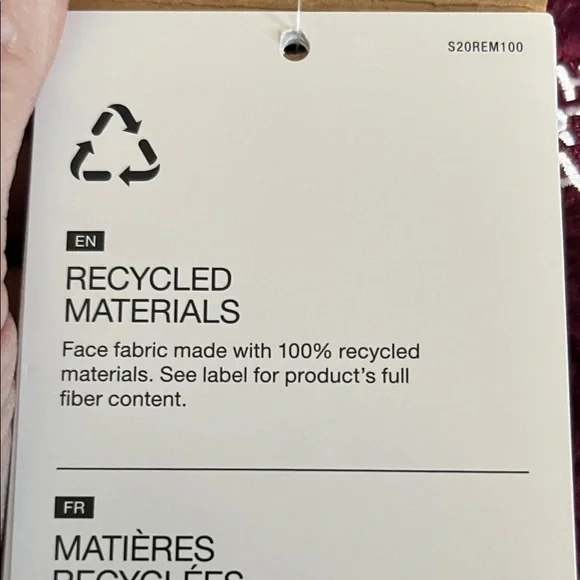 North Face Youth Hooded Furry Jacket Purple Size 10 Girls - Picture 8 of 8